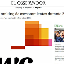 PwC lidera el ranking de asesoramientos durante 2023